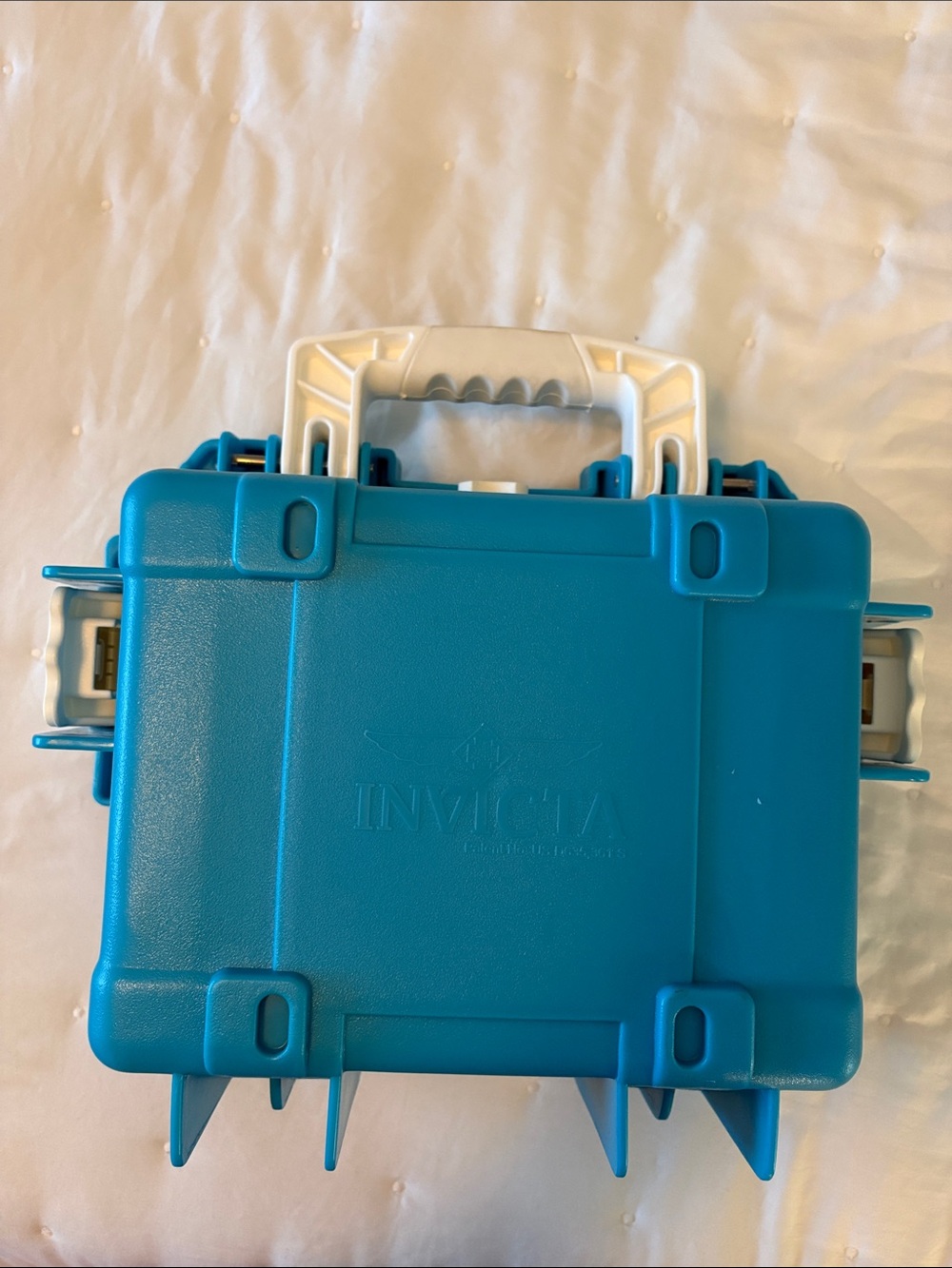 Invicta Turquoise Watch Storage Case - Picture 4 of 4